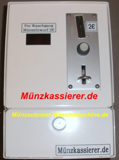 Münzkassierer.de Münzautomat-Waschmaschine.de Münzeinwurf 2€